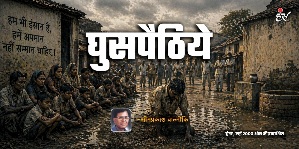 घुसपैठिये- ओमप्रकाश वाल्मीकि